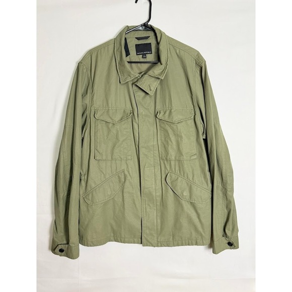 Banana Republic Other - Banana Republic Men's Lightweight Field Jacket Utility Pockets Olive Green Large
